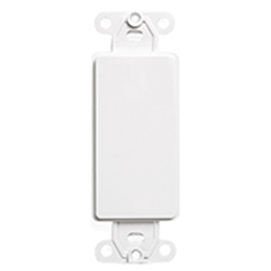 Leviton, 80414-W, Decora/GFI to Blank Insert, White