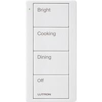 Lutron, PJ2-4B-TSW-P02, Pico Wireless Control, M77621