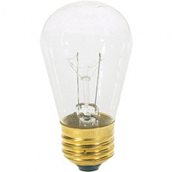 Satco, 11S14 Incandescent, Medium(E26) Base, S3965