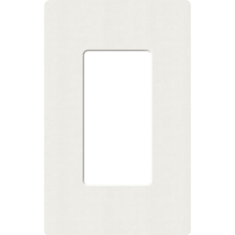 Lutron, SC-1-RW, Screwless Wallplate - 1 Gang - Architectural White