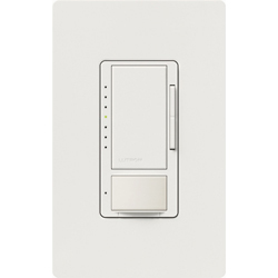 Lutron, Maestro CFL Dimmer with Occupancy Sensor, MSCL-OP153M-WH