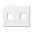 Lutron, Nova T Wallplates, NT-SS-NFB-WH