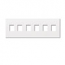 Lutron, Nova T Wallplates, NT-SSSSSS-FB-WH