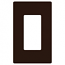 Lutron, Claro Wallplates, CW-1-BR