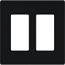 Lutron, Satin Colors Wallplates, SC-2-MN