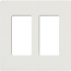 Lutron, Satin Colors Wallplates, SC-2-SW