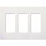 Lutron, Satin Colors Wallplates, SC-3-SW