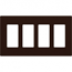 Lutron, Claro Wallplates, CW-4-BR