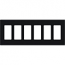 Lutron, Claro Wallplates, CW-6-BL