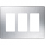Lutron, Claro Wallplates, CW-3-SS