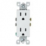 Leviton, 5325, 5-15R, Isolated Ground Duplex Receptacle