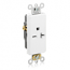 Leviton, 16451-W, 6-20R