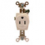 Cooper Wiring Devices, 5261W, 5-15R, Single Receptacle