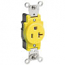Leviton, 5361-GY, 5-20R