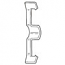 Conduit Hangers From Flange Wire or Plain Rod, KX