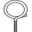 Plain, Bridle Ring, 4BRT64, M43055