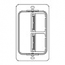 Mounting Plate Bracket (Non-Metallic), MP1P, M43061