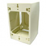 Wiremold, 2300 Nonmetallic Raceway Series, 1-Gang Extra Deep Device Box, 2344