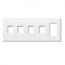 Lutron, Nova T Wallplates, NT-SSSSR-FB-WH