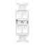 Leviton, QuickPort&reg; Quad 106 Type 4-Port Insert, 41087-QWP