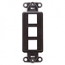 Leviton, QuickPort&reg; Decora 3-Port Insert, 41643-B