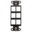 Leviton, QuickPort&reg; Decora 6-Port Insert, 41646-B