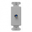 Leviton, Decora Video Single F-Type Wall Jack Insert, 40681-GY