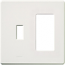 Lutron, Fassada Wallplates, FG-2-TD-WH