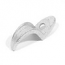 1-Hole Rigid Strap, 1/2" Size, Malleable Iron Zinc Plated