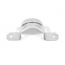 2-Hole Rigid Strap, 1/2" Size, Steel
