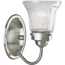 Progress Lighting, Fluted Glass 1-light Wall Bracket, P3287-09