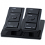 Lutron, Wireless Control Double Pedestal Table Stand, L-PED2-BL