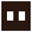 Lutron, Nova T Wallplates, NT-SS-FB-BR