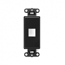 Leviton, QuickPort&reg; Decora 1-Port Insert, 41641-E