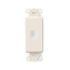 Leviton, QuickPort&reg; Decora 1-Port Insert, 41641-T