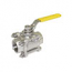 Approved Vendor, 3-Piece Full Port Ball Valve, 113-163