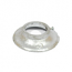 Brecco, 1" IPS Black/ Galvanized Pipe Steel Low Escutcheon, ESGFCP100