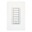 Lutron, Radio RA2 SeeTouch Hybrid Keypad  6 Buttons with Raise and Lower, RRD-H6BRL-BI