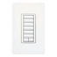 Lutron, Radio RA2 SeeTouch Hybrid Keypad  6 Buttons with Raise and Lower, RRD-H6BRL-SI