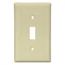 Cooper, 2134V-BOX, 1 Gang Toggle Switch, Ivory, Wall Plate