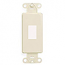 Cooper, 2161V-BOX, Decora to Toggle Switch Insert, Ivory