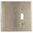 Mulberry, 97552, 2 Gang 1 Single Receptacle 1 Blank, Wall Plate