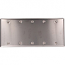 Mulberry, 97155, 5 Gang 5 Blank, Stainless Steel, Wall Plate