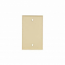 Mulberry, 84151, 1 Gang Blank, Metal, Ivory, Wall Plate