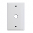 Mulberry, 86201, 1 Gang Phone Hole, Metal, White, Wall Plate