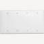 Mulberry, 32851/90851, 1 Gang Blank, White, Jumbo, Wall Plate