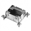 Wiremold, 880M1, Omnibox Series Shallow Steel Floor Box