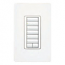 Lutron, Radio RA2 SeeTouch Hybrid Keypad  6 Buttons with Raise and Lower, RRD-H6BRL-ST