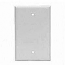 Leviton, 88014, 1 Gang Blank, White, Plastic, Wall Plate