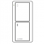 Lutron, Pico Wireless Control with LED, PJ2-2B-GWH-L02